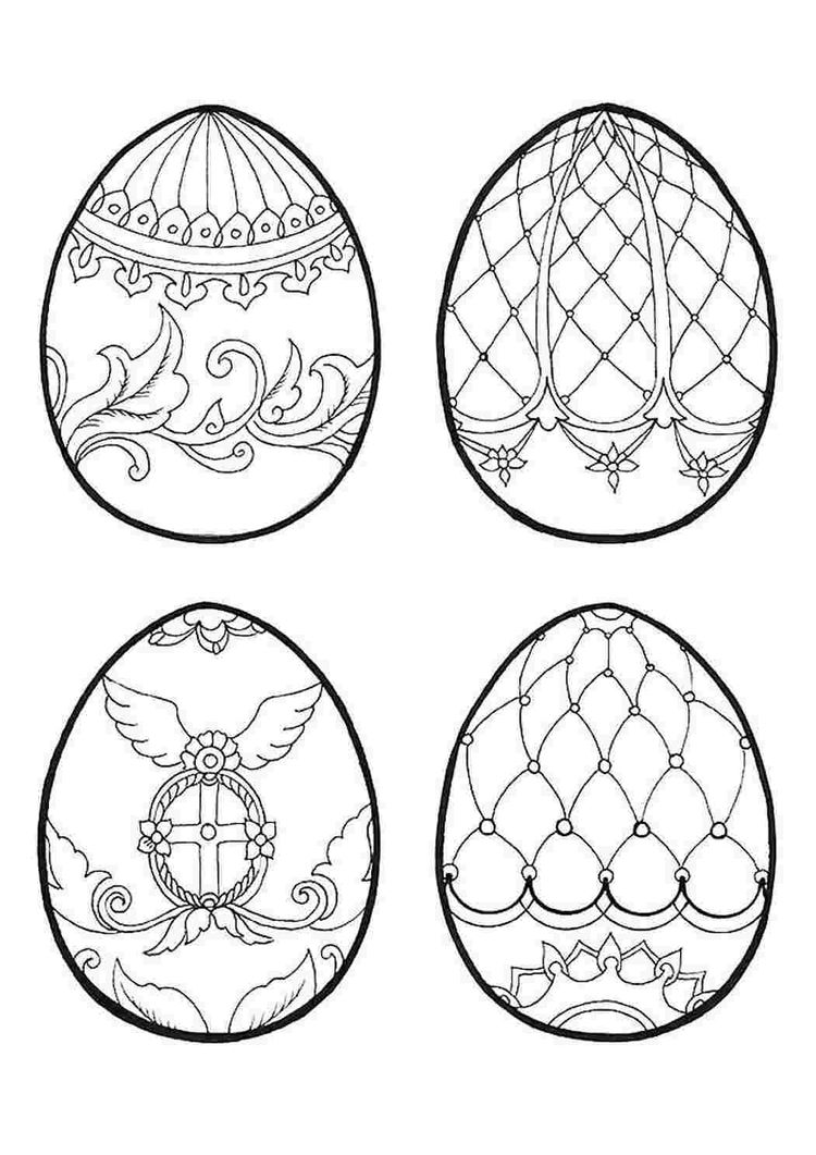 10 вдохновляющих идей для рисунков на яйцах к Пасхе